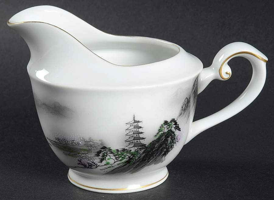 Landscape Creamer by Fukagawa-1