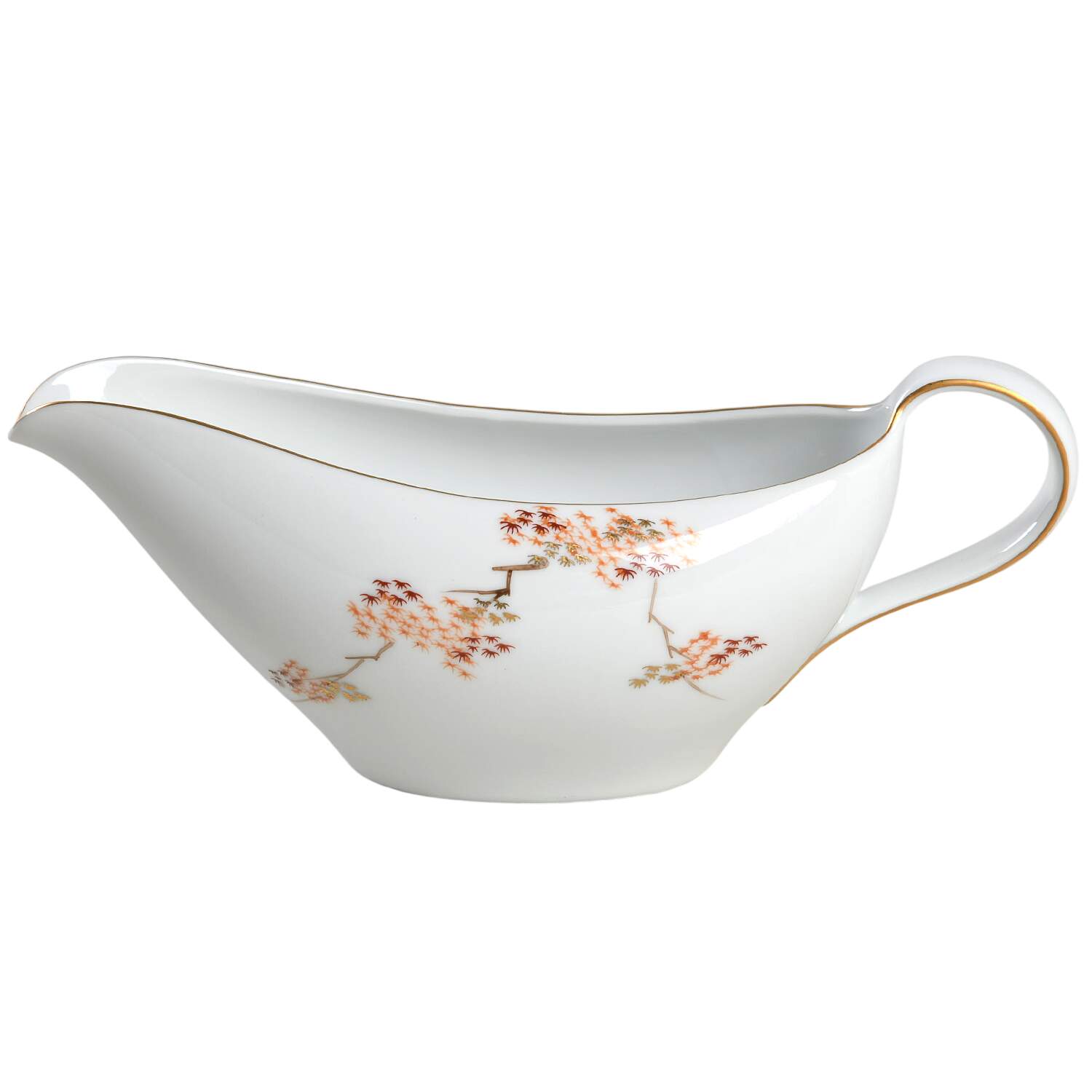 Maple (Coupe) Gravy Boat by Fukagawa-1
