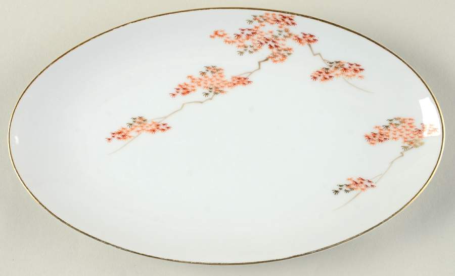 Maple (Coupe) Relish/Gravy Underplate by Fukagawa-1