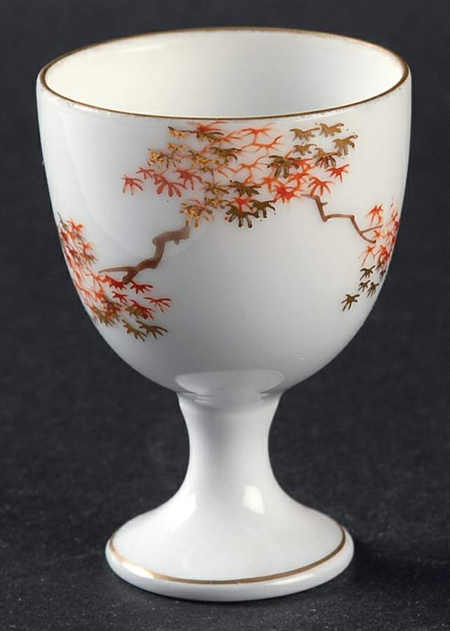 Maple (Coupe) Sake Cup by Fukagawa-1