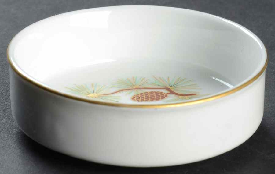 Pine Cone (Rim Shape) Coaster by Fukagawa-1