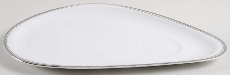 Platinum Snack Plate by Fukagawa-1
