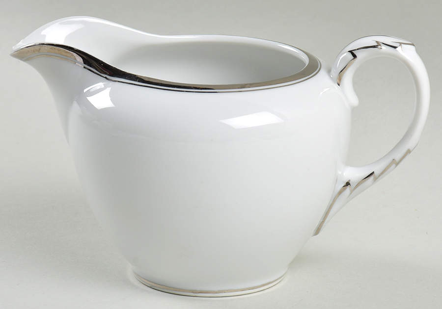 Platinum Creamer by Fukagawa-1