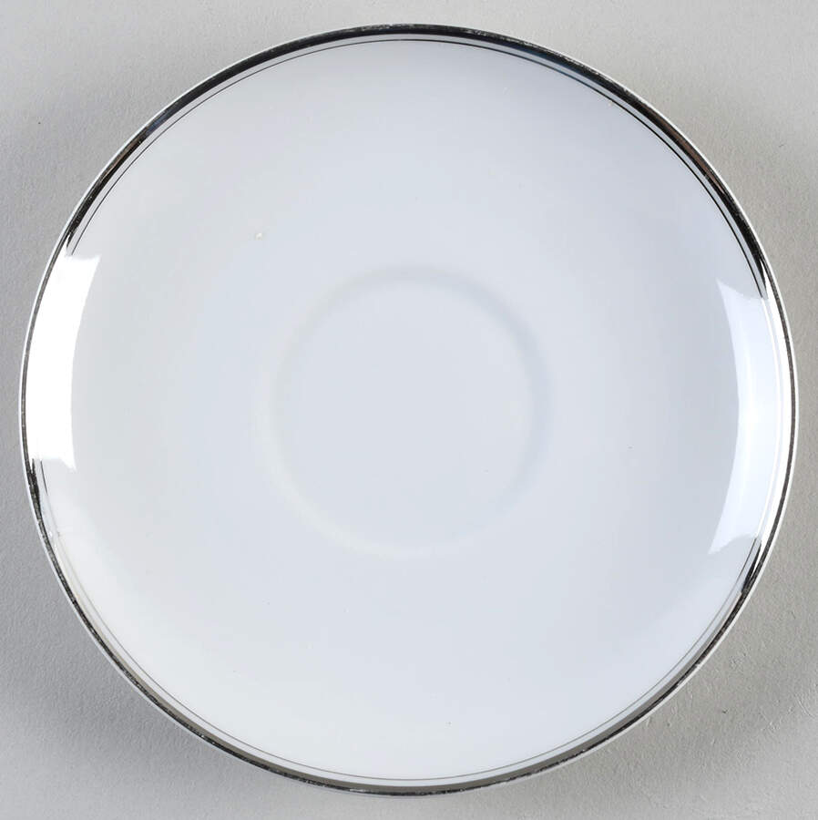 Platinum Saucer for Flat Cup by Fukagawa-1