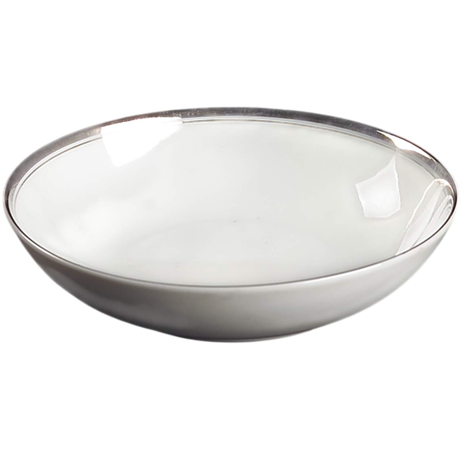 Platinum Fruit/Dessert (Sauce) Bowl by Fukagawa-1