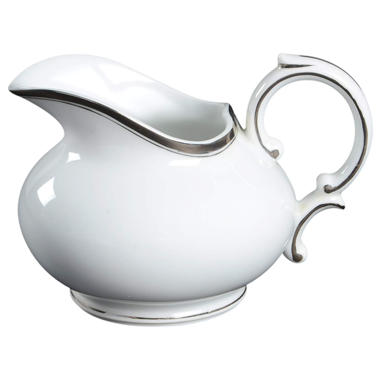 Platinum Creamer by Fukagawa-1