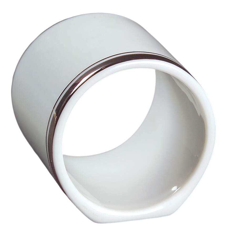 Platinum Napkin Ring by Fukagawa-1