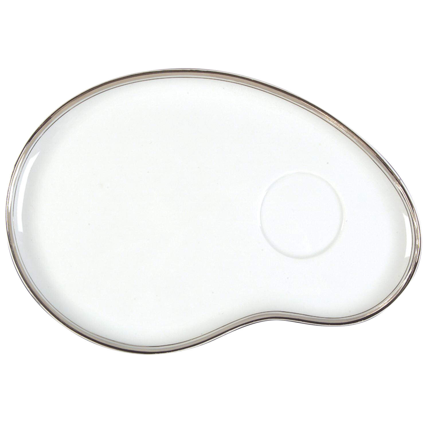 Platinum Snack Plate by Fukagawa-1