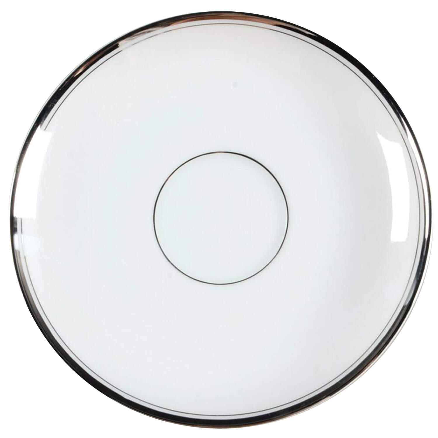 Platinum Saucer by Fukagawa-1