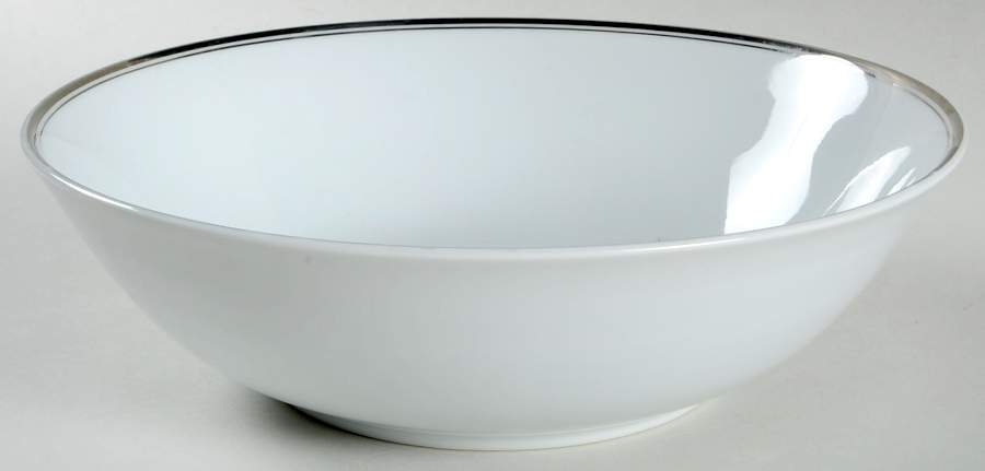 Platinum 10" Round Vegetable Bowl by Fukagawa-1