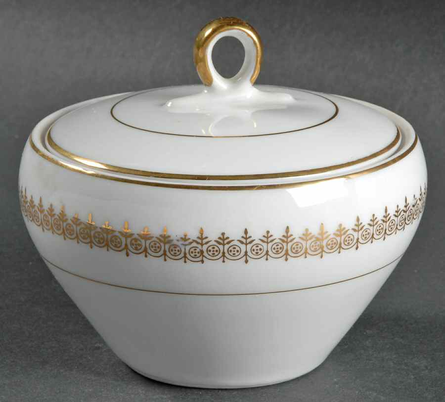 Royal Garden Sugar Bowl & Lid by Fukagawa-1