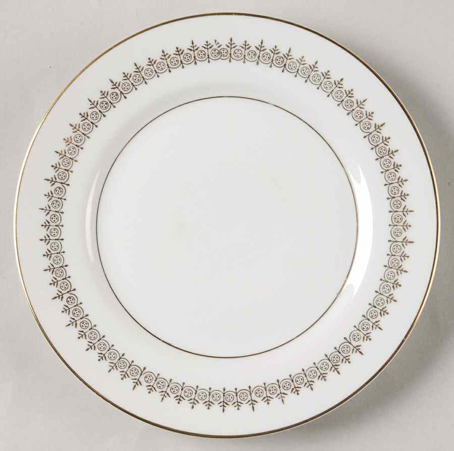 Royal Garden Bread & Butter Plate by Fukagawa-1