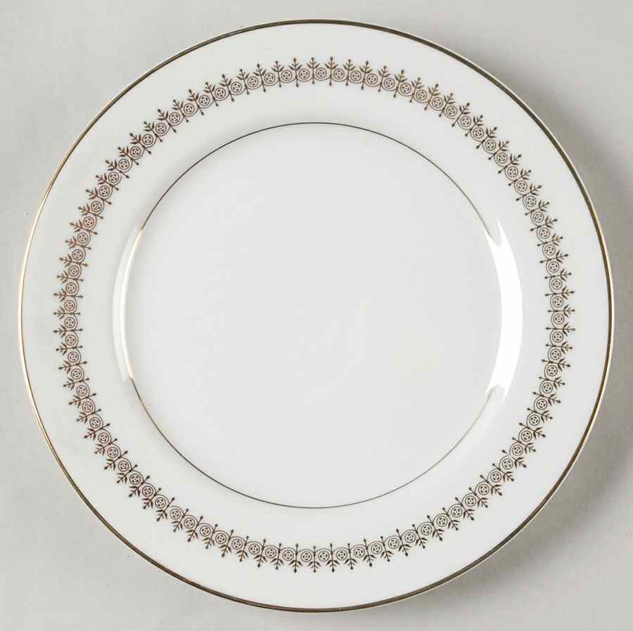 Royal Garden Salad Plate by Fukagawa-1