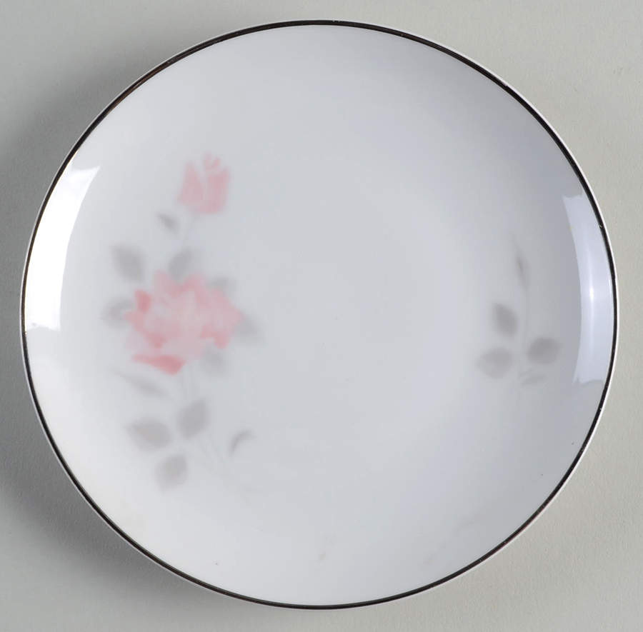 Rosa Bread & Butter Plate by Fukagawa-1