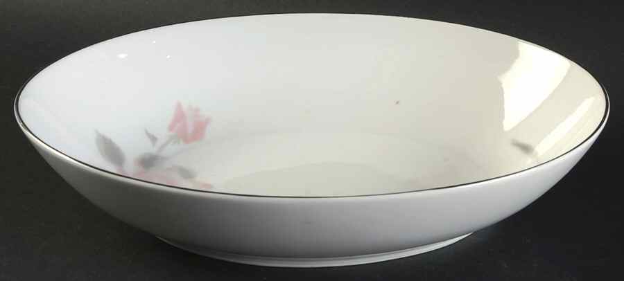 Rosa 10" Oval Vegetable Bowl by Fukagawa-1