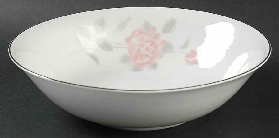 Rosa 9" Round Vegetable Bowl by Fukagawa-1