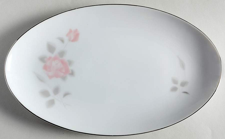 Rosa Relish/Gravy Underplate by Fukagawa-1