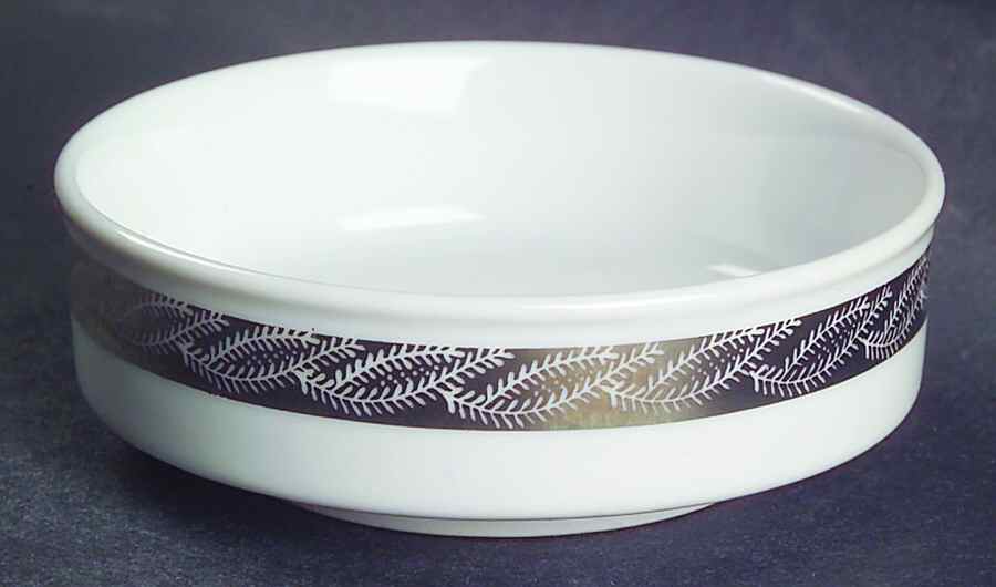 Silver Lichen Coaster by Fukagawa-1