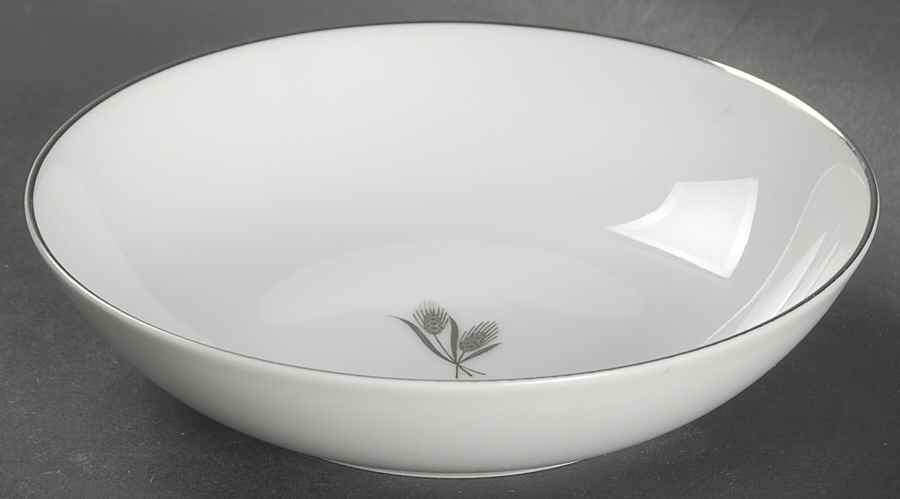 Silver Wheat Fruit/Dessert (Sauce) Bowl by Fukagawa-1