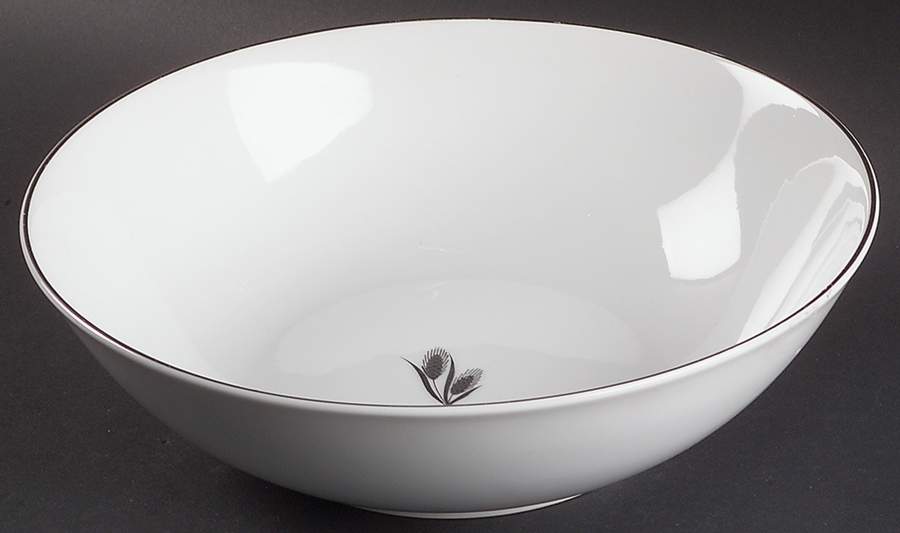 Silver Wheat 10" Round Vegetable Bowl by Fukagawa-1