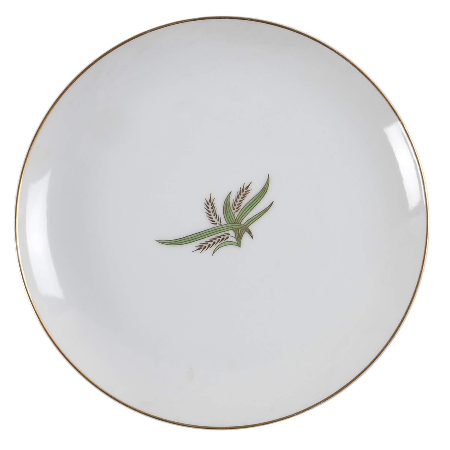 Wheat Salad Plate by Fukagawa-1