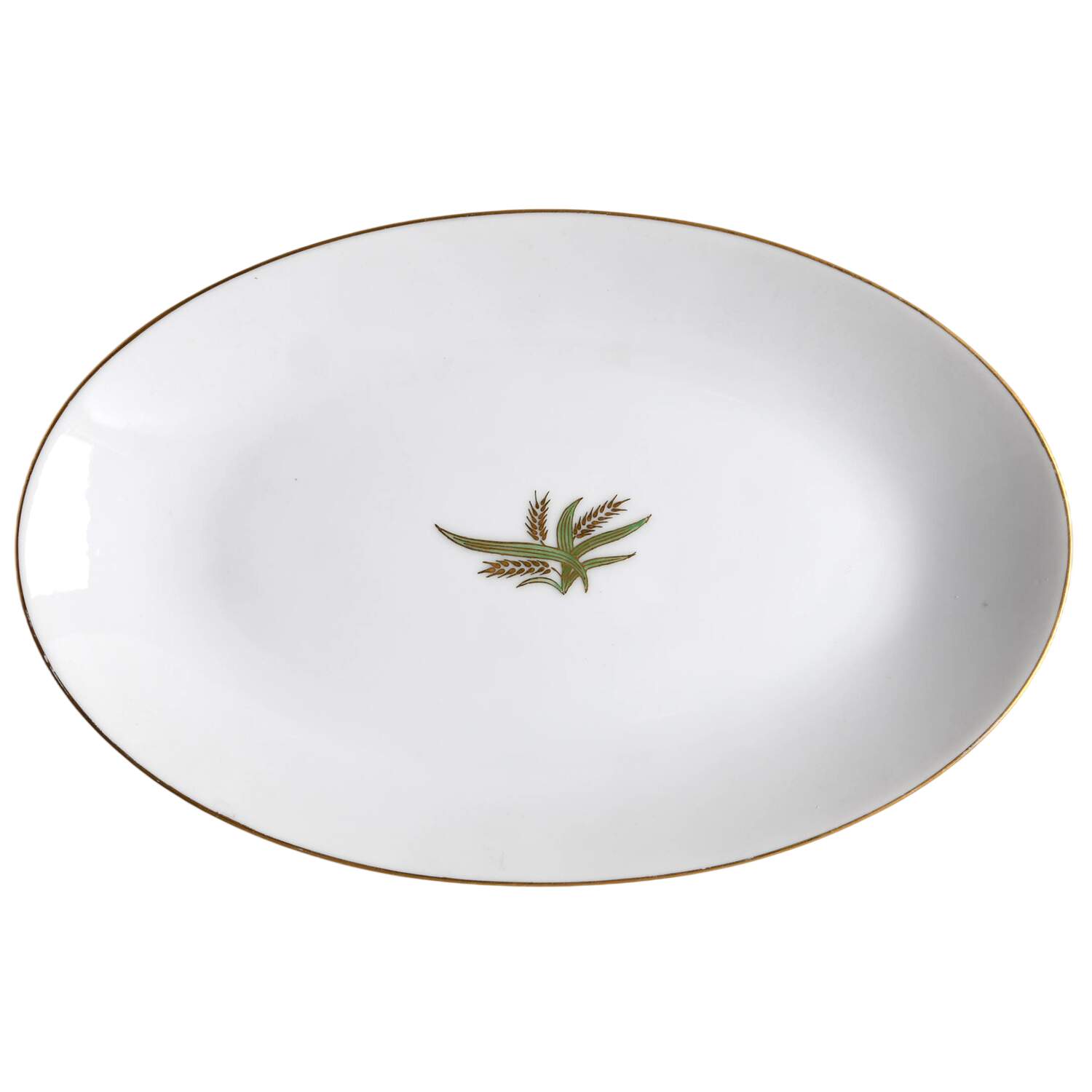 Wheat Underplate for Gravy Boat by Fukagawa-1