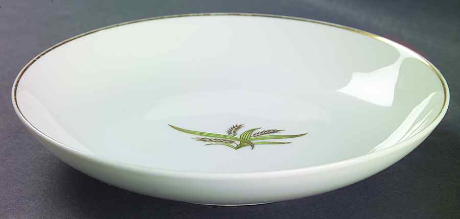 Wheat Coupe Soup Bowl by Fukagawa-1
