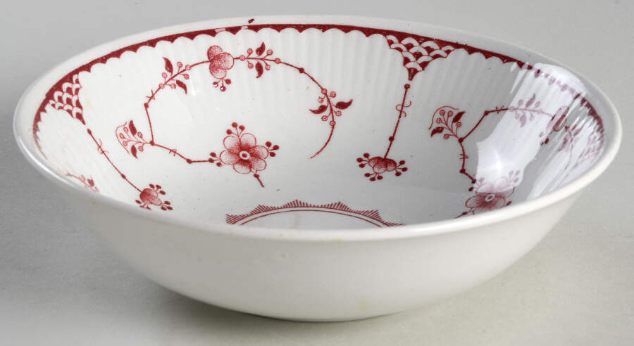 Denmark Pink Coupe Cereal Bowl by Furnivals-1