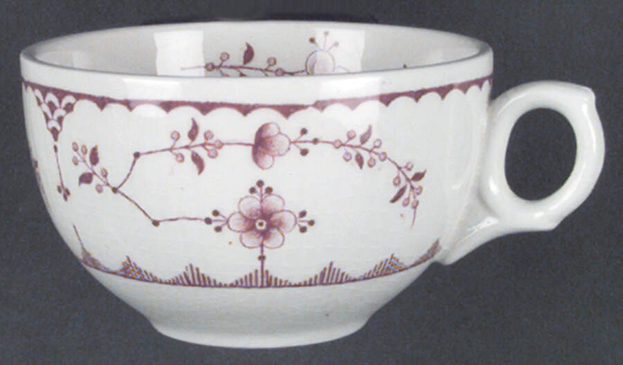 Denmark Pink Flat Cup by Furnivals-1