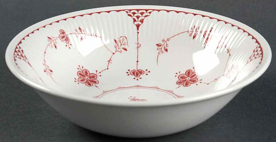 Denmark Pink Coupe Cereal Bowl by Furnivals-1