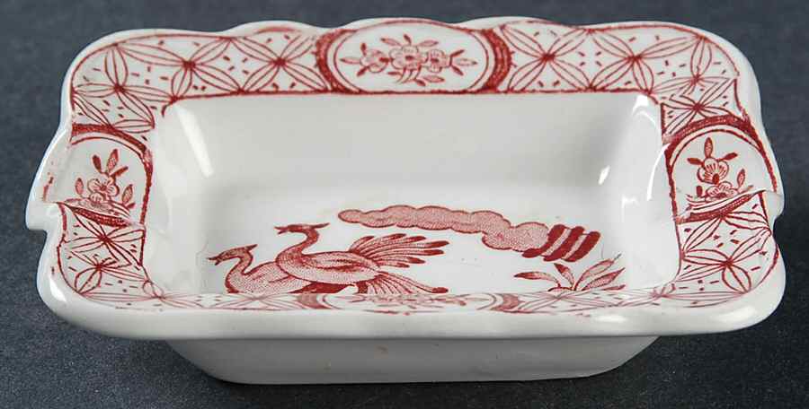 Old Chelsea Pink Small Ashtray by Furnivals-1