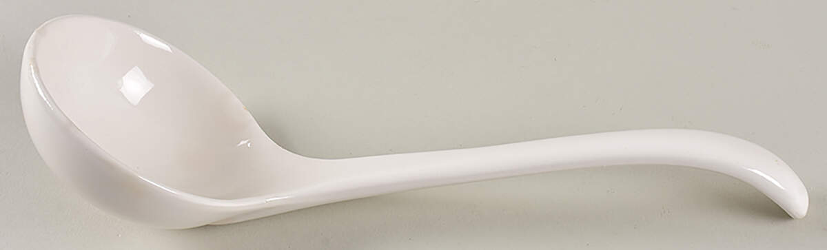 Quail Brown Tureen Ladle by Furnivals-1