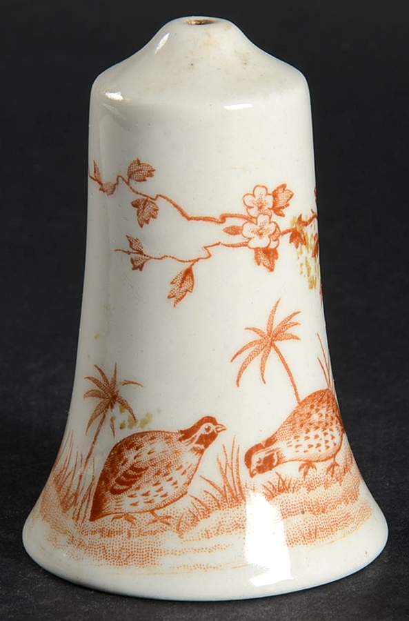 Quail Brown Salt Shaker by Furnivals-1