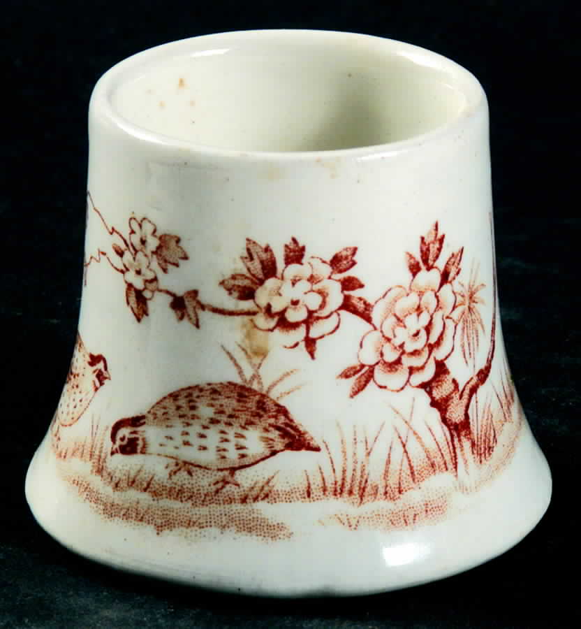 Quail Brown Toothpick Holder by Furnivals-1