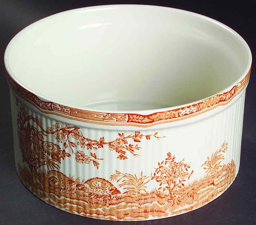 Quail Brown 7" Souffle by Furnivals-1