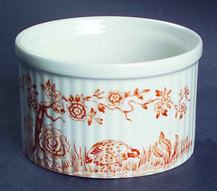 Quail Brown Ramekin by Furnivals-1