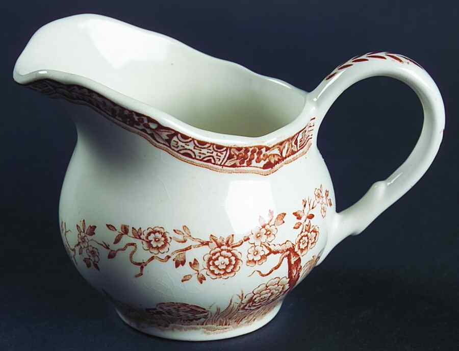 Quail Brown Creamer by Furnivals-1