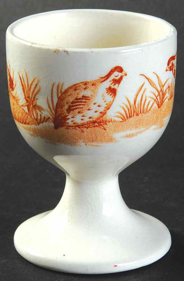 Quail Brown Single Egg Cup by Furnivals-1
