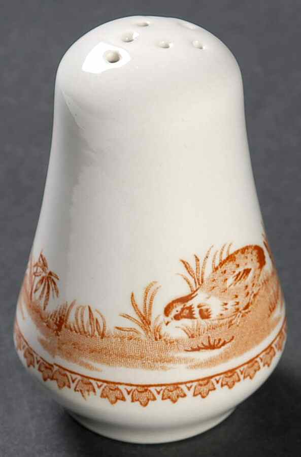 Quail Brown Pepper Shaker by Furnivals-1