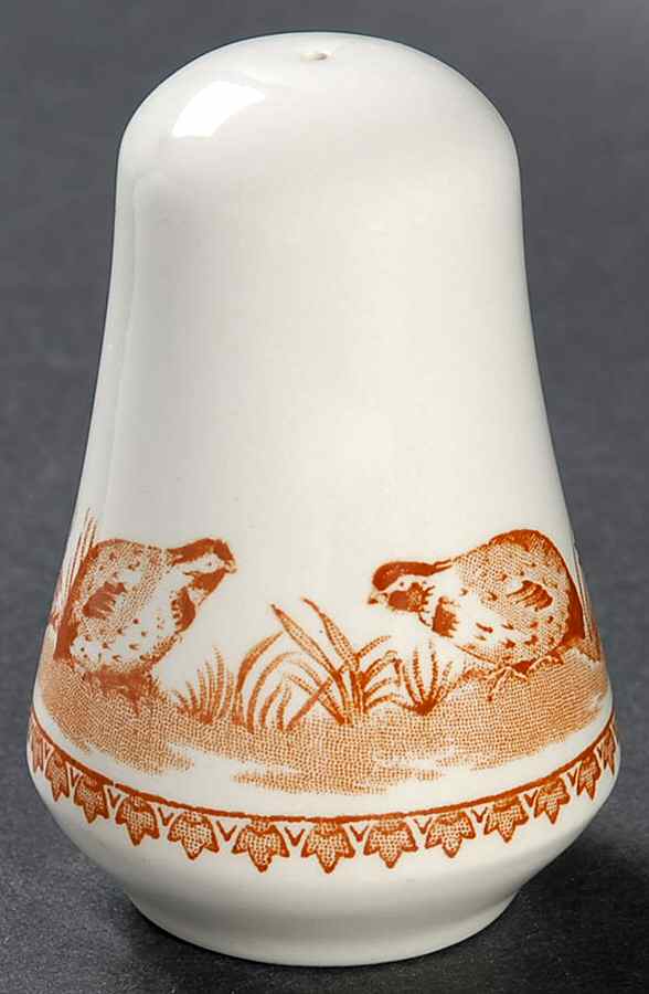 Quail Brown Salt Shaker by Furnivals-1