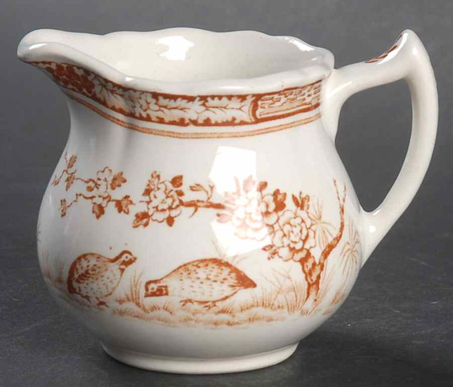 Quail Brown Mini Creamer by Furnivals-1