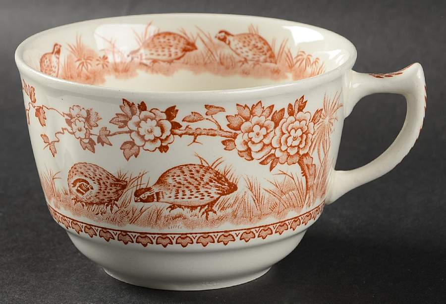 Quail Brown Breakfast Cup by Furnivals-1