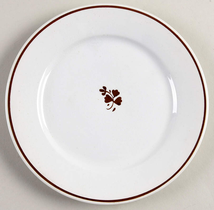 Tea Leaf Salad Plate by Furnivals-1