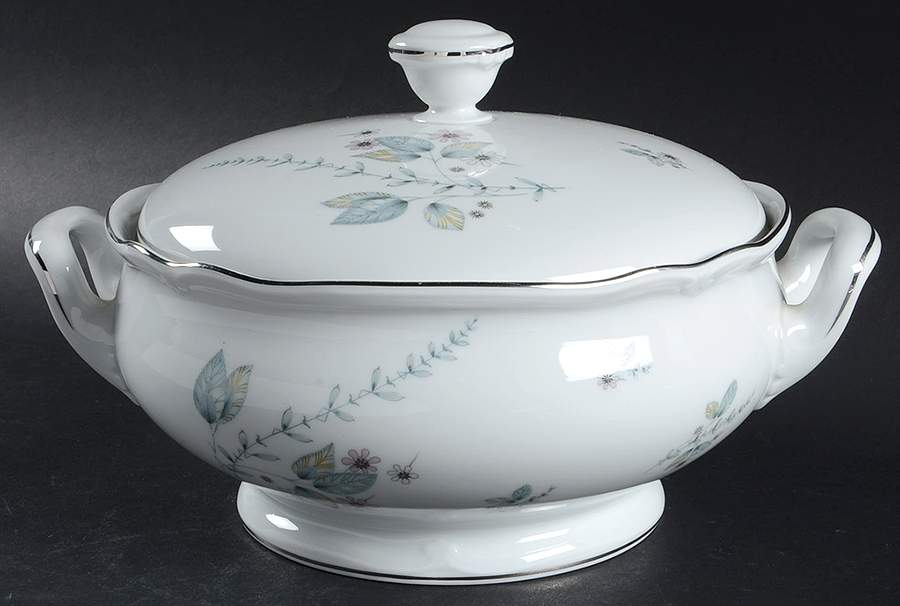 Bluette Round Covered Vegetable by Furstenberg-1