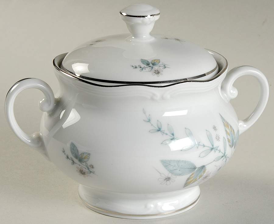 Bluette Sugar Bowl & Lid by Furstenberg-1