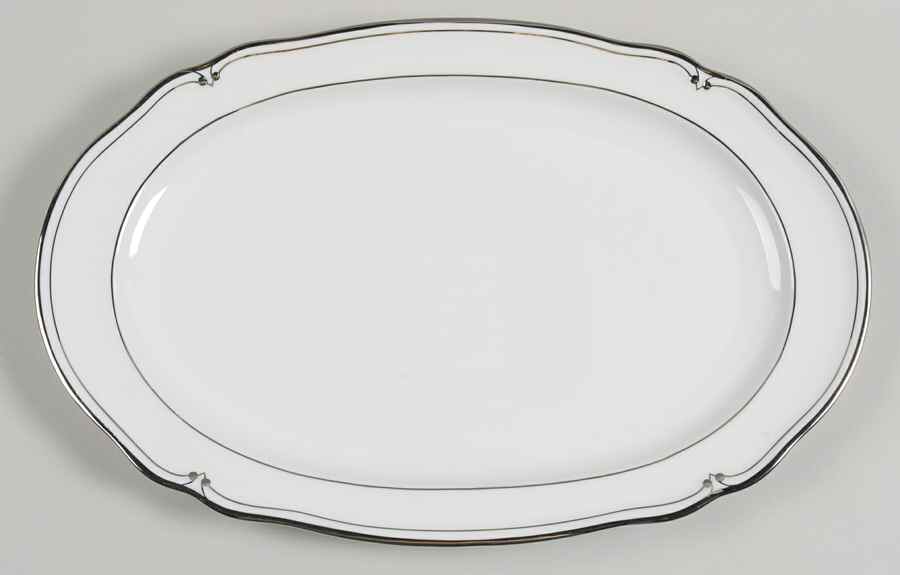 Corona 15" Oval Serving Platter by Furstenberg-1