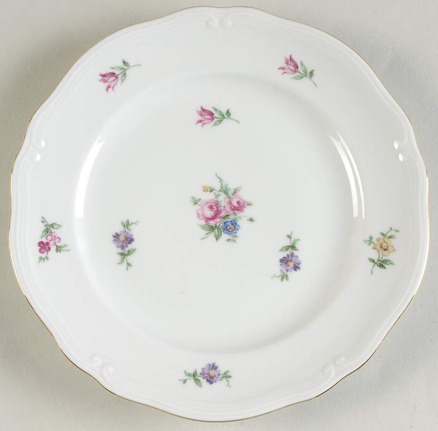 Dresden Flower Bread & Butter Plate by Furstenberg-1