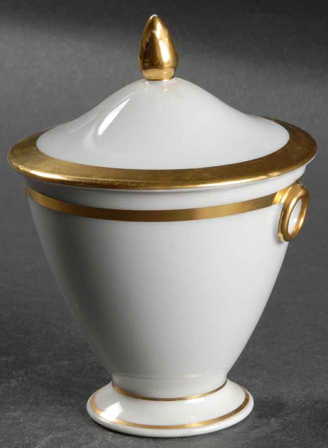 Empire Sugar Bowl & Lid by Furstenberg-1