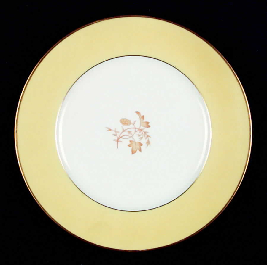 Forsythia Salad Plate by Furstenberg-1