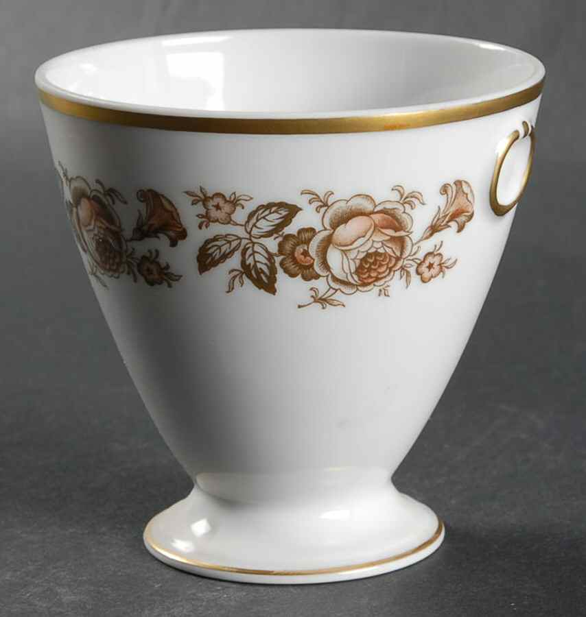 Gerverot Rose (No Verge) Sugar Bowl & Lid by Furstenberg-1